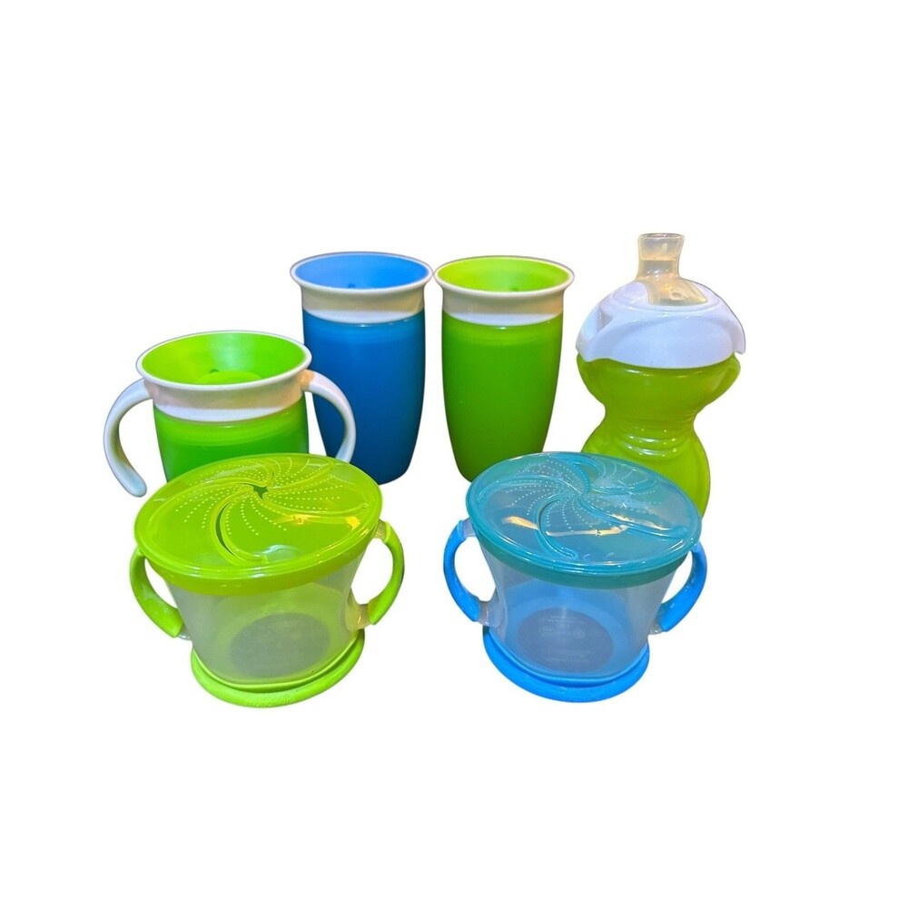 Lot Of 5 Munchkin Spill Proof Cups